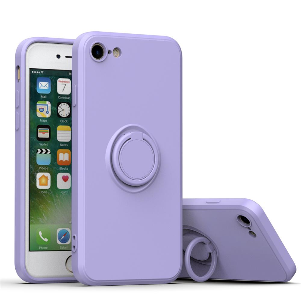 Kryty na telefon z tekutého silikonu s magnetickým kroužkem pro IPhone 15 14 13 12 11 Pro Max Mini X XS XR 8 7 Plus Nárazuvzdorný zadní kryt