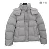 Puff Five-grid DuPont Three-proof Bread Jacket Can Be Traced Back To Samsung White Duck Down Jacket Women's Short Model