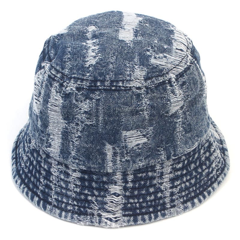 Universal Chemistry Dirty Vintage Denim Bucket Hat