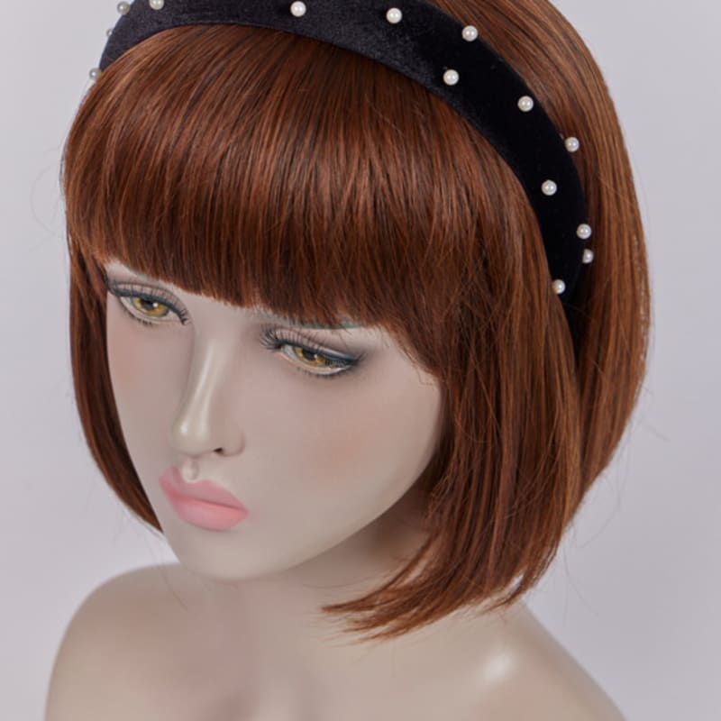 LALA Pearl Velvet Hairband