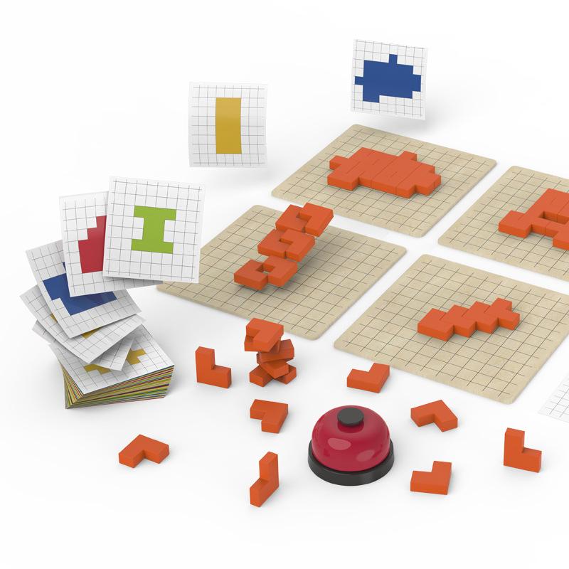 

Wooden multiplayer battle shape change thinking square, concentration training children s early education educational toys parent-child