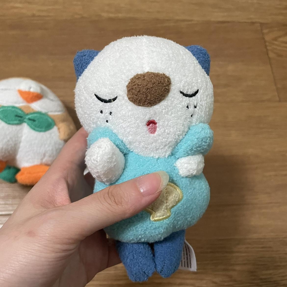 12-14CM plush toy Rowlet & Cyndaquil & Oshawott plush toy doll