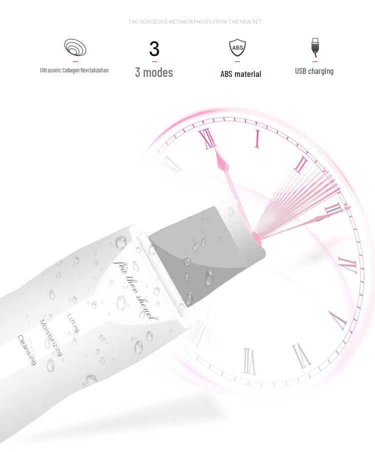 Ultrasonic Skin Scrubber for Deep Cleansing and Blackhead Removal