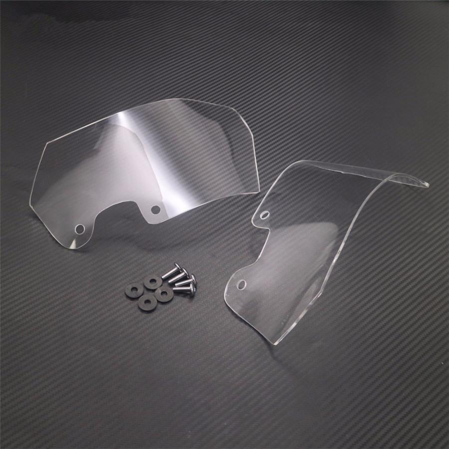 Pair Motorcycle WindScreen Airflow Deflector Wind For BMW ADV 2004-2012