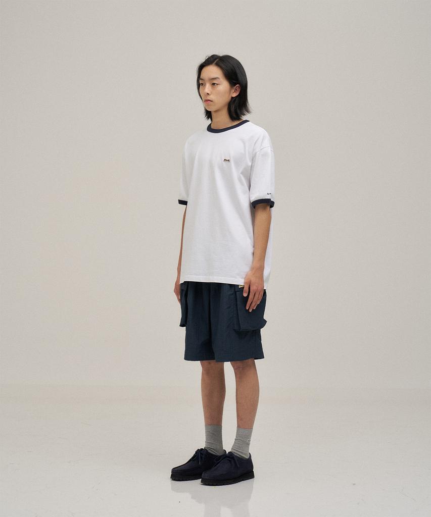 LE TIGRE Classic Ringer T-Shirt (Off White)