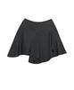 Gyeong Draped Skirt_Charcoal
