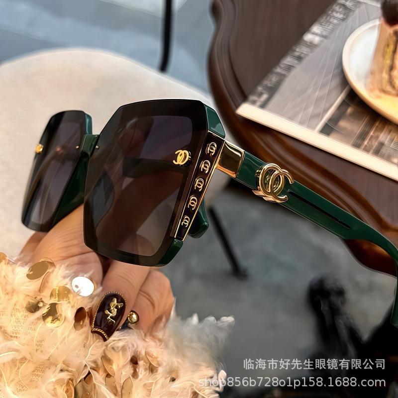 BMW New Arrivalaccessible Luxury Uv Square Frame Women's Sunglasses Uv Protection Polarized Sunglasses Sun Protection Elegant Big Face Slimming Look