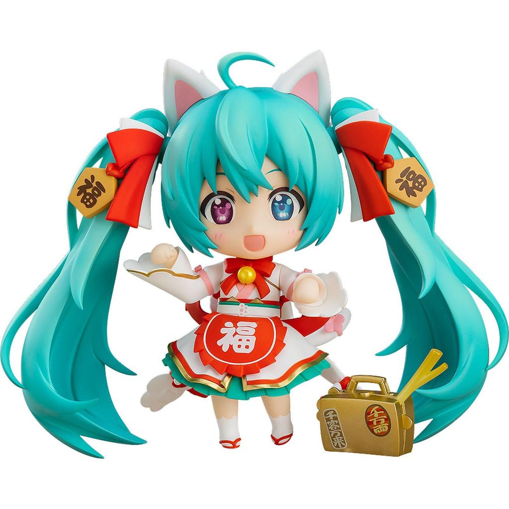 Good Smile Company Hatsune Miku Maneki Miku Figure 10cm Nendoroid Riran Ver.