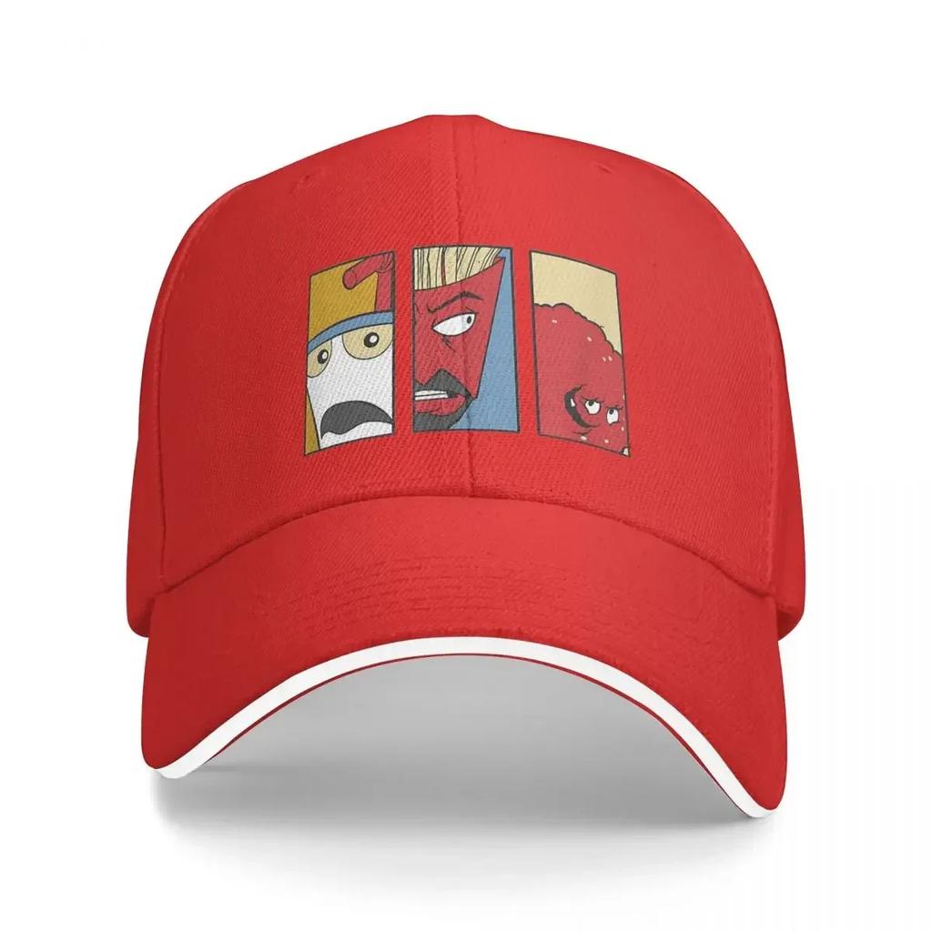 New Aqua Teen Hunger Force Cap Fashion Casual Baseball Caps Adjustable Hat Hip Hop Summer Unisex Baseball Hats