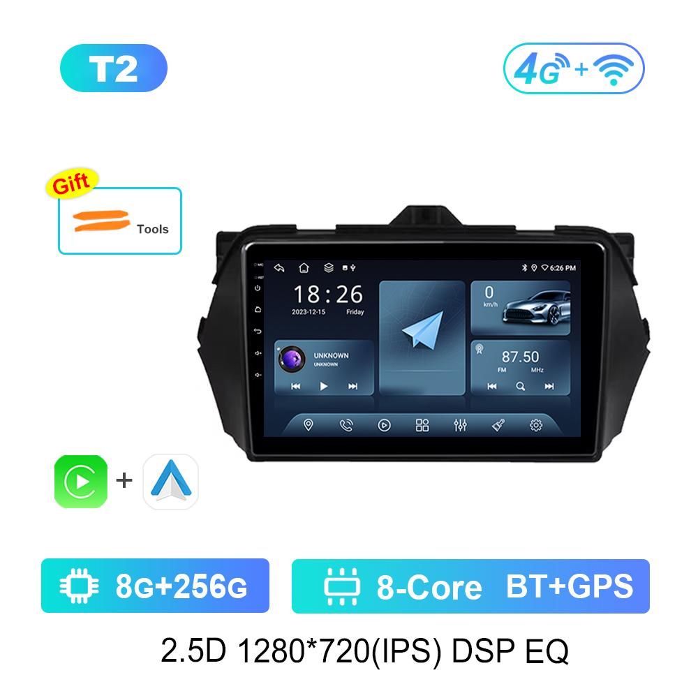For Suzuki Alivio Ciaz 2014 - 2019 HD Touch Screen GPS Navigation Android Car Radio Multimedia Video Player 4G WiFi Bluetooth