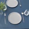 STYLE Decor Waterproof Laminated Vinyl Tablecloth, Nordic Style, 140cm X 210cm, Navy Blue, W4802720