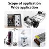 High Speed 6200RPM Ball Bearing 9733 Blower Fan For Efficient Heat Dissipation And Ventilation In Electronic Devices