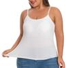 Women Large Size Camisole Adjustable Strap Vest Sleeveless Top