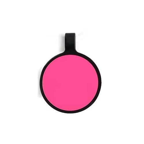 Custom Silicone Pet Tag Personalised Dog Cat ID Name Tag Lightweight Comfortable Anti Scratch Pet Collar Tag Waterproof