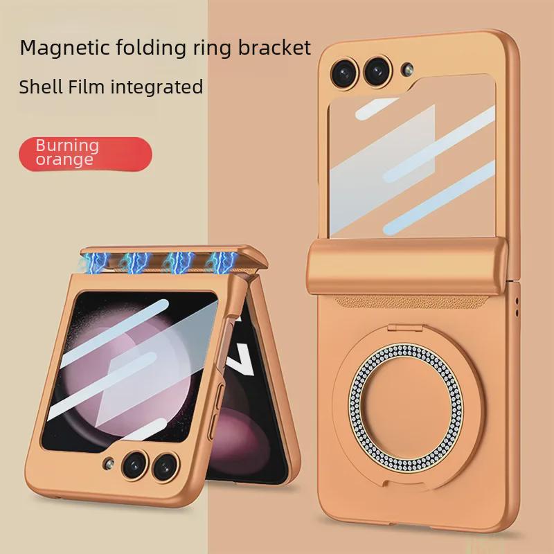 Ultra-Thin Magnetic Ring Bracket Case for Samsung Galaxy Z Flip5