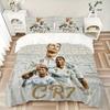 3Pcs Cristiano Ronaldo'S Legacy Bedding Sets For All Sizes New 3D Printed Bed Cover Comforter Duvet Cover Pillowcase Bedroom Decoration