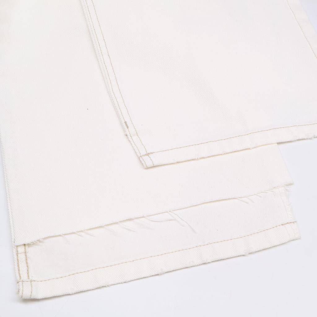 YENN Y232-31021-2QU White high rise tuck wide pants Bottoms 40 whiteUsed