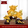 Lucky Pixiu Ornament Pair for Living Room, Office Desk, or Gifts