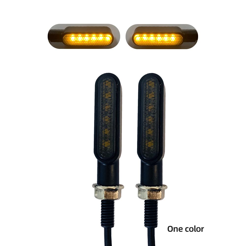 

8 мм мини светодиодные мотоциклетные указатели поворота индикаторы мигалка янтарный мигающий указатель поворота для Honda для Yamaha для Cafe Racer