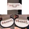 Jewelry Butterfly Bow Ring Set With Rhinestones For Women Fashion Accessories