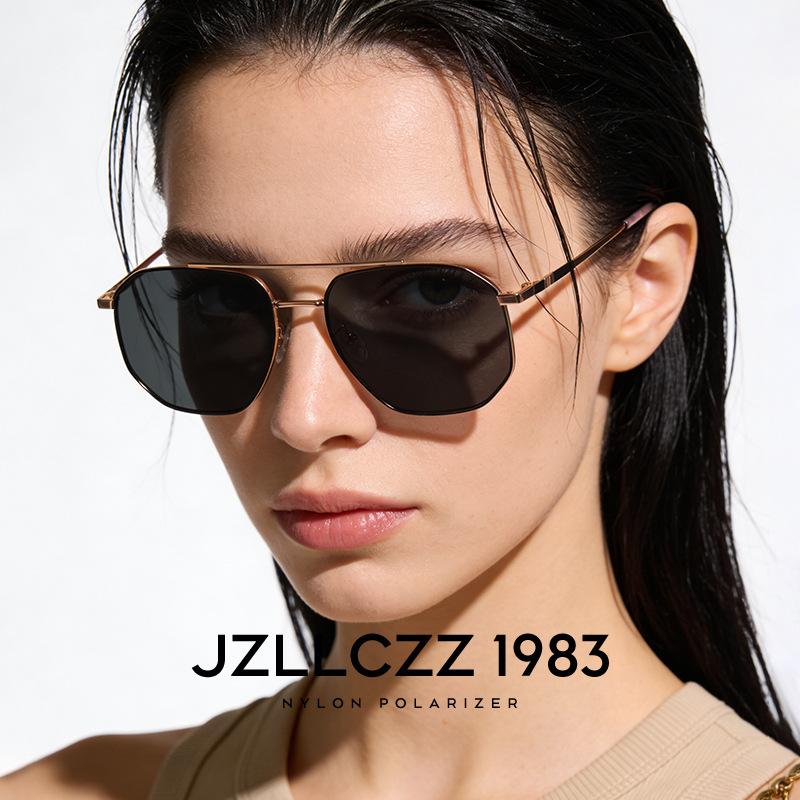 Nylon polarized sunglasses for both men and women, UV protection, high-end, high-definition sunshade glasses