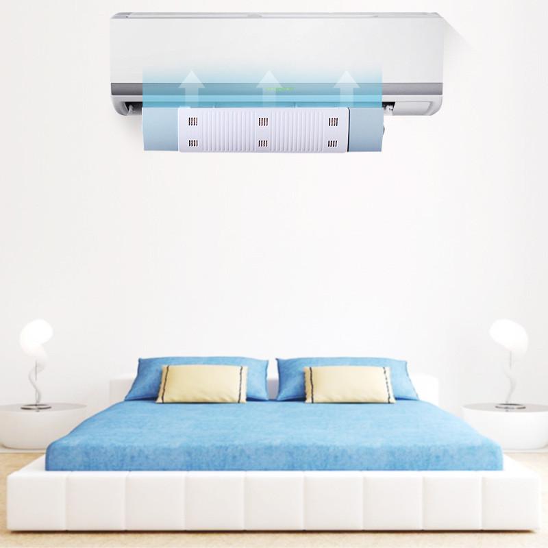 Retractable Air Conditioner Windshield with Anti-Drip Zeolite - Adjustable Air Deflector 600g