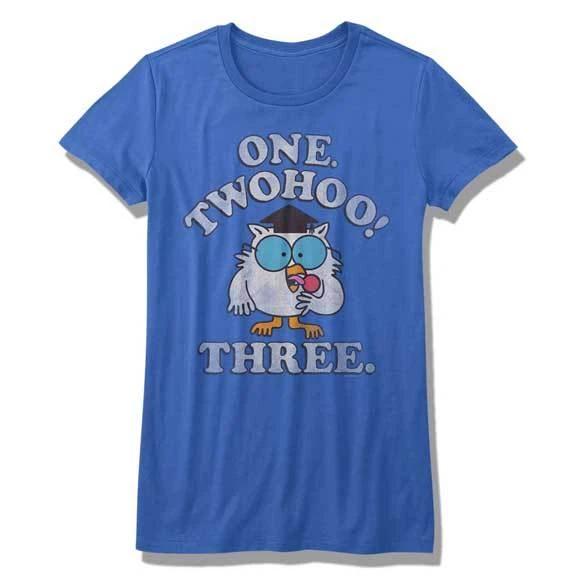Tootsie Roll Candy Tootsie Pops One Twohoo Three Women s Fitted T Shirt S