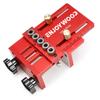 3 in 1 Adjustable Woodworking Doweling Jig Kit Pocket Hole Jig Drilling Guide Locator For Furniture Connecting Hole Puncher Tool