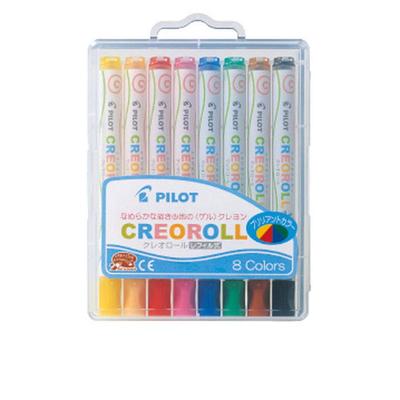 Pilot Gel-Typ Wachsmalstift Creol Brilliant 8er-Set (AO-CR6-S8)