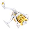 1000 7000 Saltwater Ice Fishing Spinning Reel Sea 5.5:1 Line Wheel Plastic Head(yellow SA1000)
