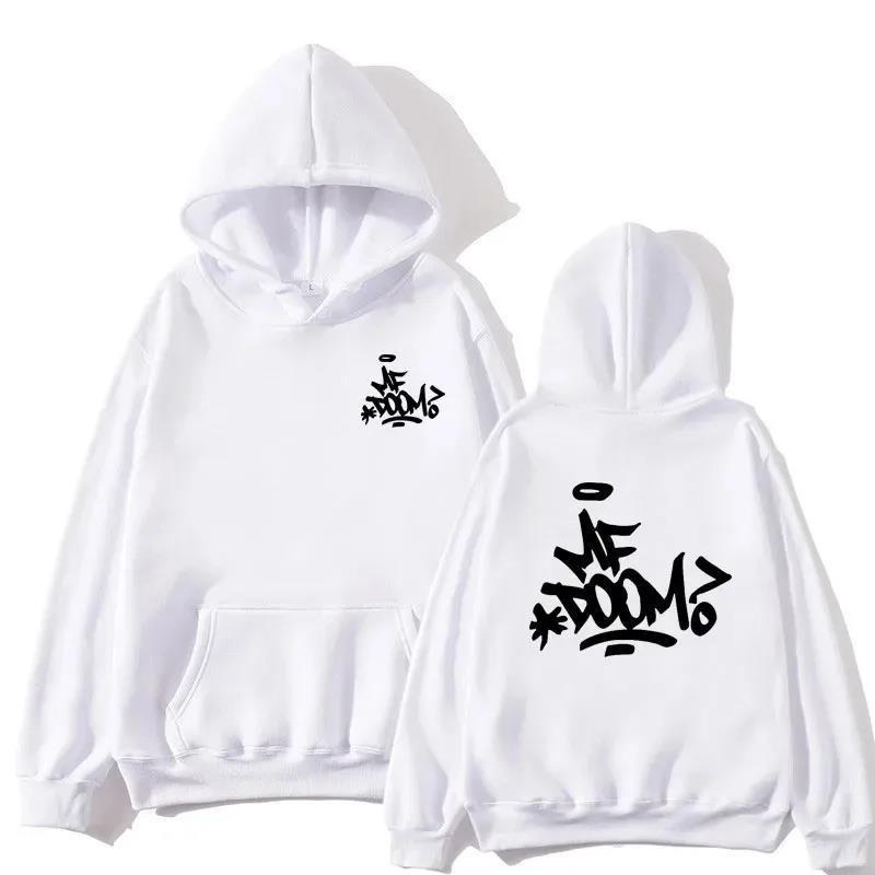 Rapper MF Doom Madvillain The Masked Man Hoodie New Harajuku Girls Fancy Music Gift Casual Loose Sweatshirt