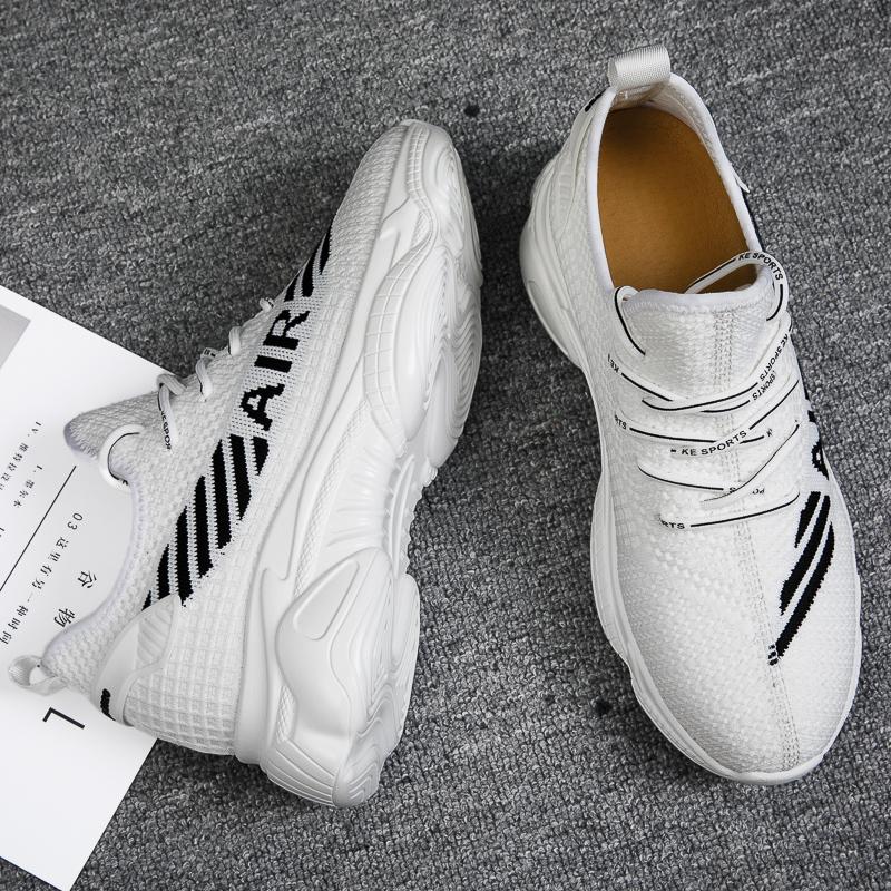 Sneakers Men Elevator Shoes Height Increase Shoes Insoles 6Cm  Tall Man Height Shoes Sports