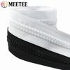 1/2/3/4/5/6Meters 10# Resin Zipper with Double Sliders Close-End Zip Closure Outdoor Tent Long Large Zippers Sewing Accessories