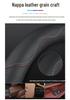 Luxgen Universal Genuine Leather Steering Wheel Cover for You6, U5MPV, Da7, Rui3, Na5, U6U - Four Seasons Grip