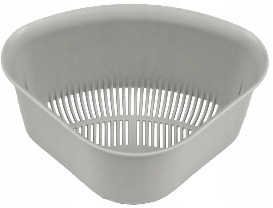 Corner kitchen sink drainer for vegetables and fruit 23x16.5 cm