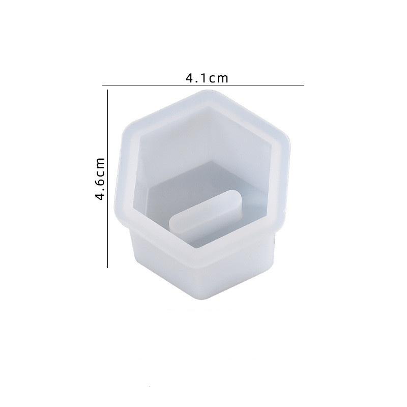DIY Kristall Epoxidharz Form Ringhalter Ring Aufbewahrungshalter Silikonform