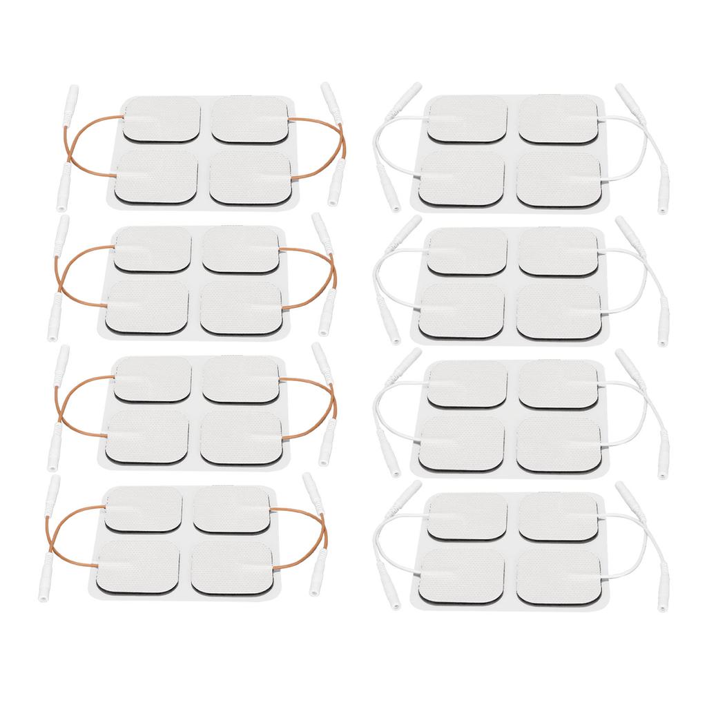 16pcs Electrode Patch Self Adhesive Reusable Replacement  Electrode Pad for TENS Machine 1.6 I