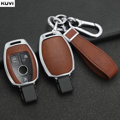 2 3 Buttons for Mercedes Benz A B R G Class GLK GLA GLC GLR W204 W210 W176 W202 W463 Alloy Car Remote Key Case Cover Shell Fob