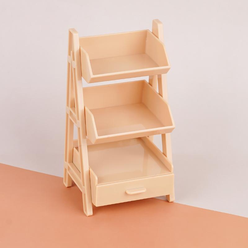 Miniature Mini Flower Stand Shelf Play House Toy Model Mini Simulation Scene Doll House Dessert Knickknack