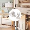 Strong Magnetic Magnetic Catches Zinc Alloy Suction Handle Cabinet Door Catch Hardware Cassette Magnetic Drill-free Buckle