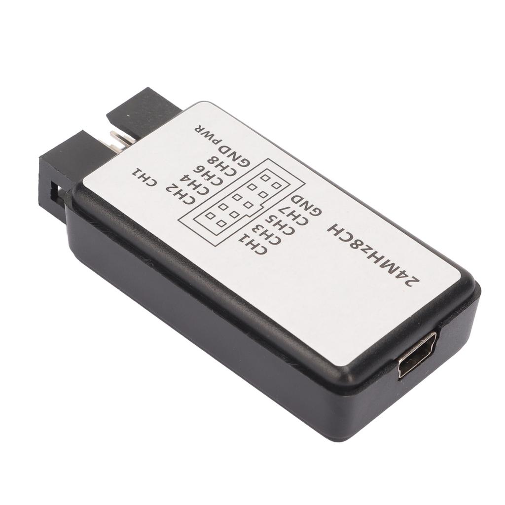 8-Kanal USB Logikanalysator Gerät mit Pufferunterstützung 24Mhz 8CH USB Logikanalysator 5V