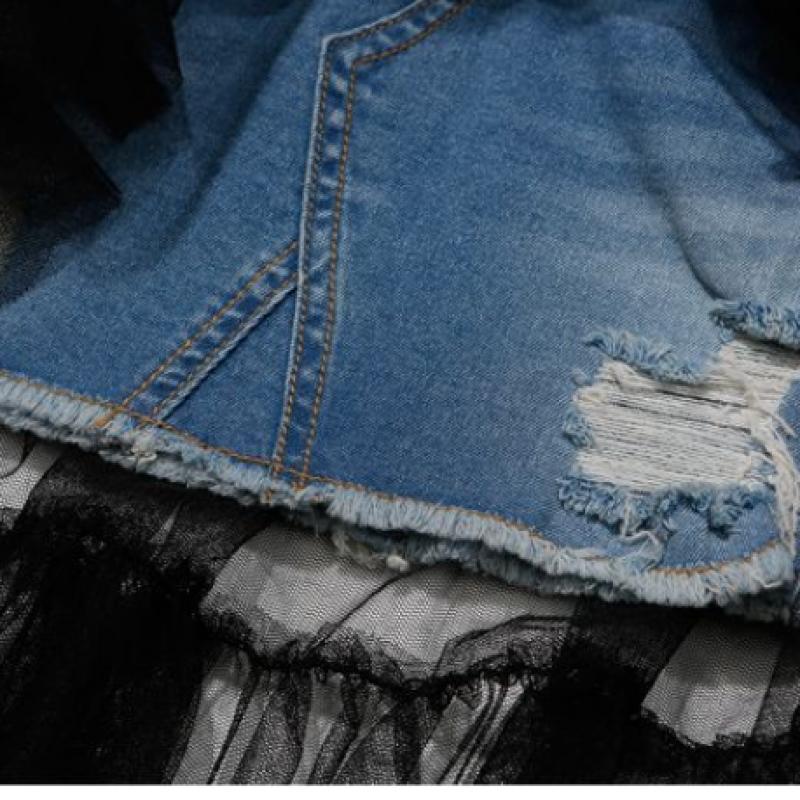 [comance] Shine Sha Denim Skirt C2021q253