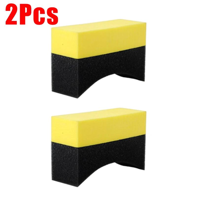 

Губка для чистки колес автомобиля Инструменты для детализации шин автомобиля Губка для мытья шин без царапин Аппликатор для нанесения чернителя шин для самостоятельной мойки автомобиля