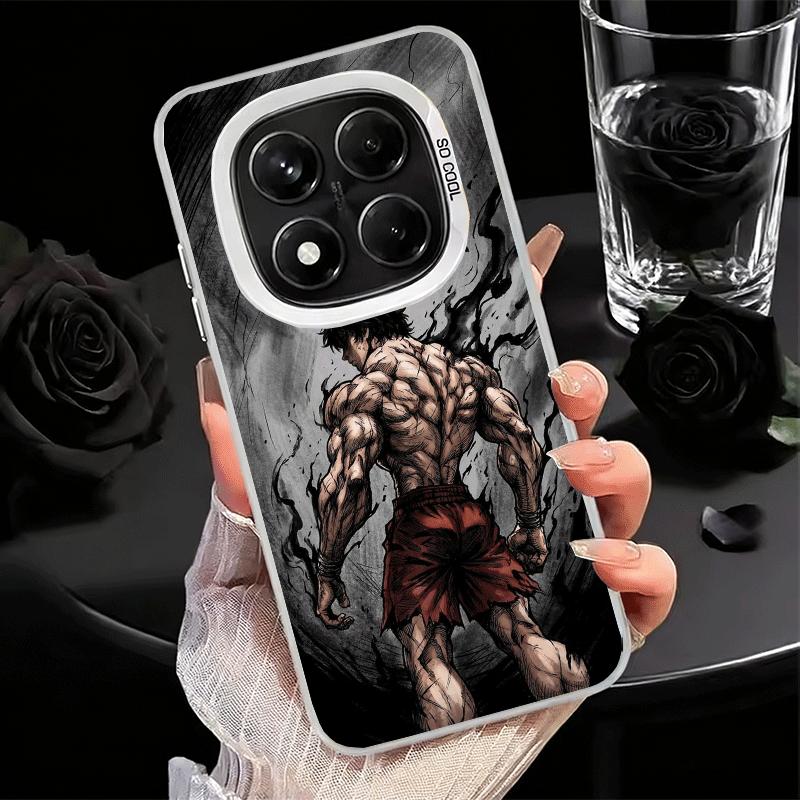 

Baki the Grappler Anime Shockproof Phone Case for Xiaomi Redmi Note 15 14 13 12 Pro Plus 11 11S 11T 5G Cover Anti Fall Fundas Redmi Note 11S 4G