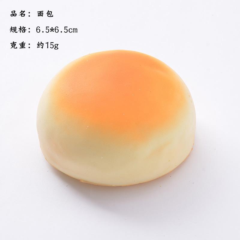 Pane Artificiale Sollievo dalla Pressione Impastare Sollievo dallo Stress giocattolo Cibo Finto Accessorio per Fotografia Modello per Vetrine e Armadietti fidget toy regali
