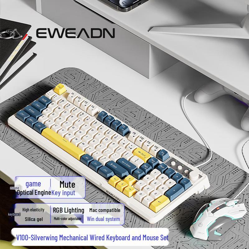 

Forerunner V100 RGB Wired Keyboard and Mouse Set