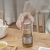 300ml Tea Separation Tea Cup Double-layer Glass Portable Creative Filter Anti-scalding Cup Advertising Gift  with Tea Filter