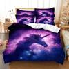 Cartoon Children Bedding Set Unicorn Duvet Cover Set Full Twin For Kids Girls Room Decor Cute Animals Quilt Cover Fashion Design