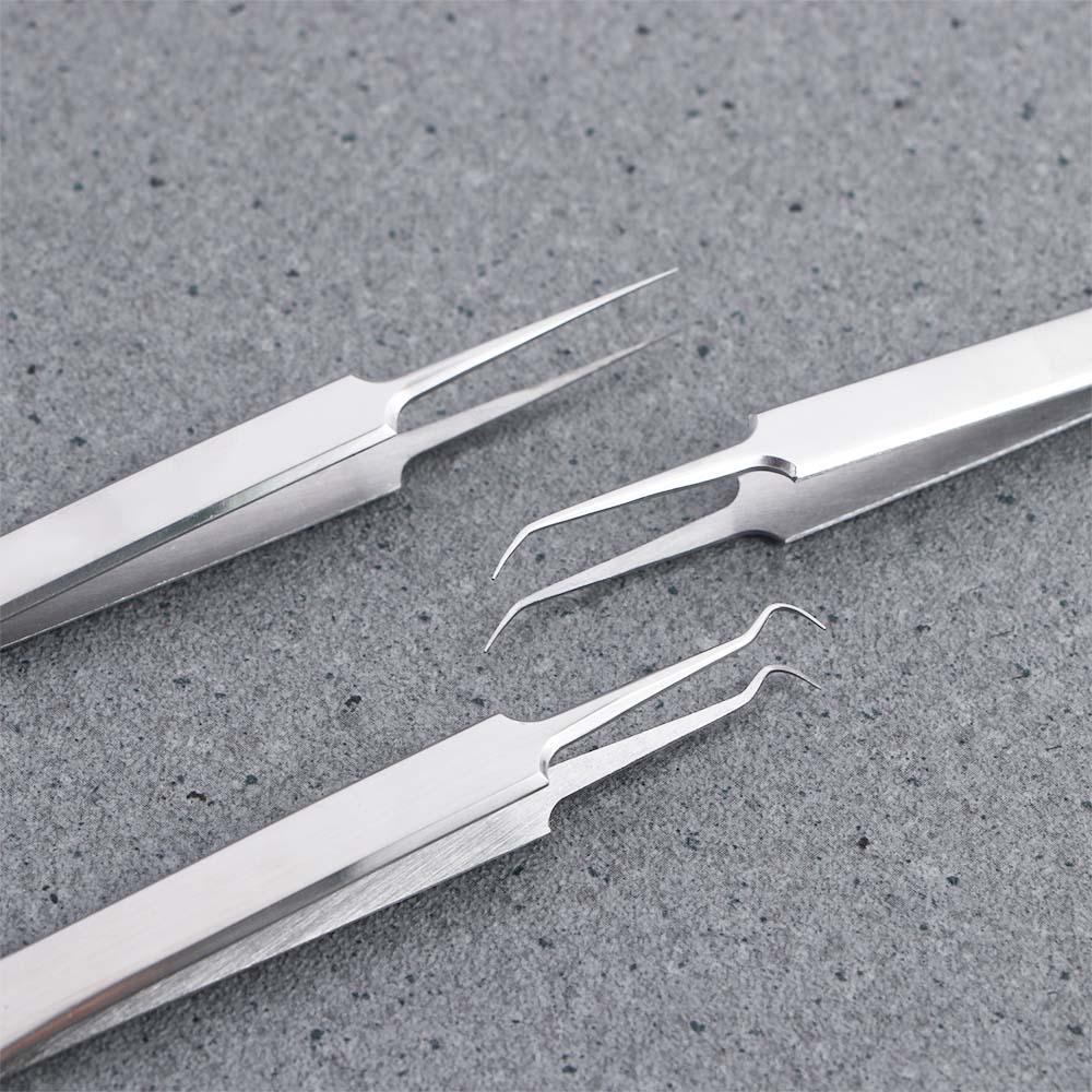 Steel Tweezer Makeup Tool Skin Care Tool Kit Blackhead Removing Face Care Tool Pimple Removing