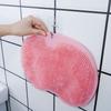 Silikon Duschfußmatte, 2025 Neu Silikonfuß für Dusche, Rückenmassagepad mit Saugnäpfen Rutschfest Peeling